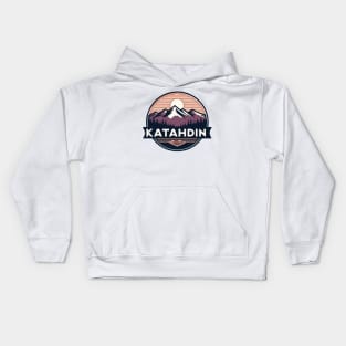 Mount Katahdin - Northern Terminus of the Appalachian Trail Kids Hoodie